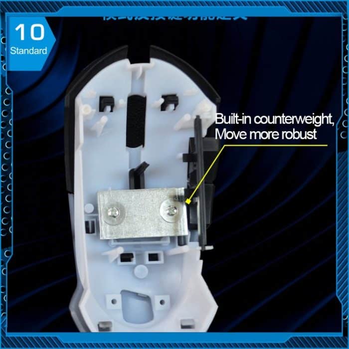 T7 Wired 3 Color Changeable 1200 DPI 1600DPI 2400DPI Gaming USB Optische Maus – Bild 13