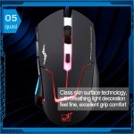 T7 Wired 3 Color Changeable 1200 DPI 1600DPI 2400DPI Gaming USB Optische Maus – Bild 8