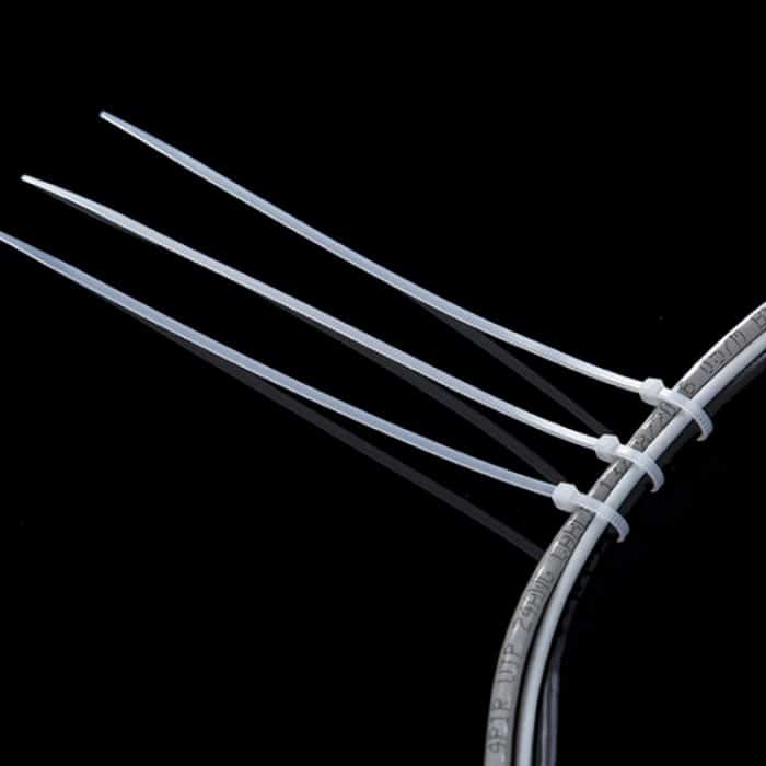 1000 Stück selbstsichernde Kabelbinder aus Nylon (Größe: 3 x 100 mm), 1000 PCS 3 x 100mm – Bild 6