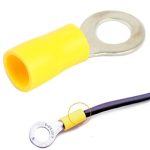 100 Stück RV5.5-5.0mm DIY Ringklemmen, Kabelgröße: 2-3mm2 (100 Stück in einer Verpackung, der Preis gilt für 100 Stück)