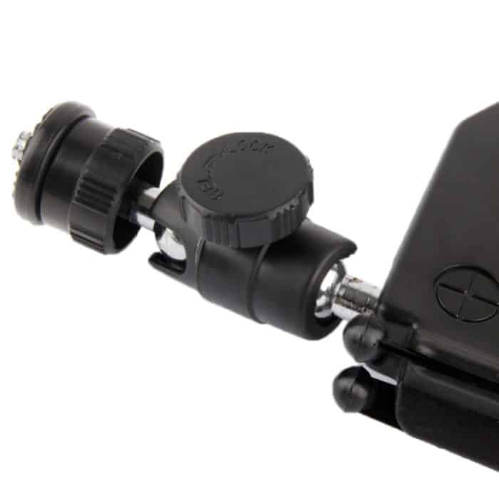 Tragbares Multifunktions-Faltklemmstativ für Mini-Karten-Digitalkamera (schwarz) – Bild 7