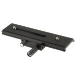 2-Wege-Macro Focus Rail Slider Langstativ-Stativkopfplatte (schwarz) – Bild 3