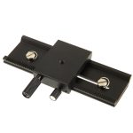 2-Wege-Macro Focus Rail Slider Langstativ-Stativkopfplatte (schwarz) – Bild 4