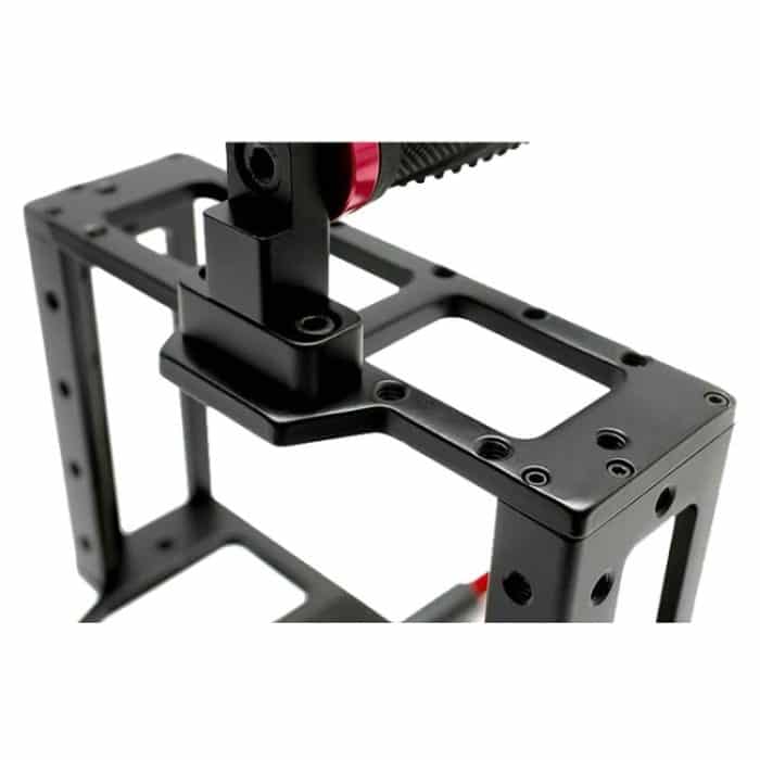 DEBODET-08KameraCageHandleKitfürSLR-Kamera5D2/5D3(schwarz + rot) – Bild 6