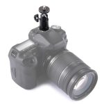 Stativköpfe aus Aluminiumlegierung mit heißem Schuh, 1/4 Zoll Außenschraubenadapter – Bild 5