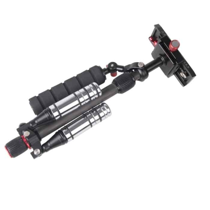 Letspro Adjustable Plate Carbon Fiber Slider Professioneller Stabilisator für Kamera / DV / DSLR / Camcorder (SK-500) – Bild 3