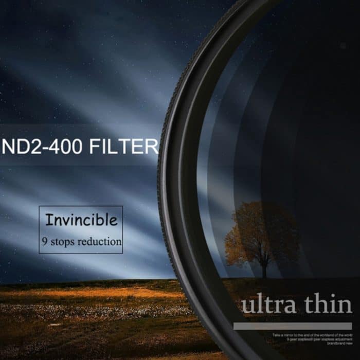 82 mm ND Fader Neutrale Dichte Einstellbarer variabler Filter ND 2 bis ND 400 Filter – Bild 6