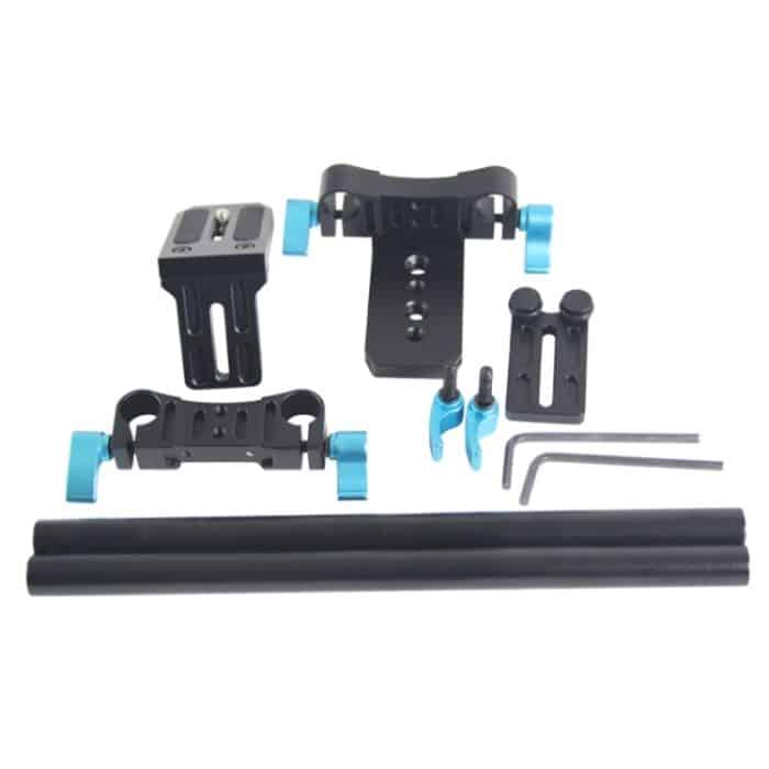 YEANGU YLG1005B 15 mm einfache Stents-Schienenstange für Spiegelreflexkameras – Bild 6