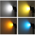 Falcon Eyes SG-100 Speedlite Zubehör-Kit, Universaladapterhalterung / Barndoor / Snoot / Wabe / Standardreflektor / Wabe für Weichreflektor / Diffusorkugel / Farbgel / Softbox – Bild 4