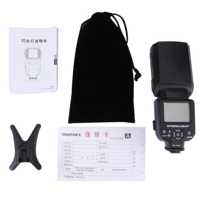 Triopo TR-950 Flash Speedlite für Canon / Nikon DSLR-Kameras – Bild 9