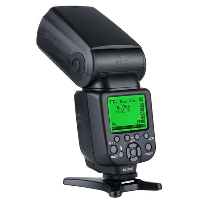 Triopo TR-960iii Flash Speedlite für Canon / Nikon DSLR-Kameras – Bild 2