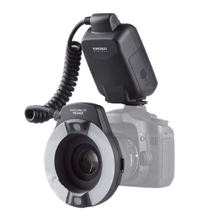 YONGNUO YN-14EX TTL Makroring Flash Speedlite für Canon EOS DLSR 5D Mark – Bild 1