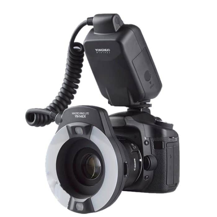 YONGNUO YN-14EX TTL Makroring Flash Speedlite für Canon EOS DLSR 5D Mark – Bild 7