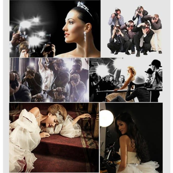 YONGNUO YN300 II LED-Videokamera Licht Farbtemperatur Einstellbare Dimmung – Bild 12