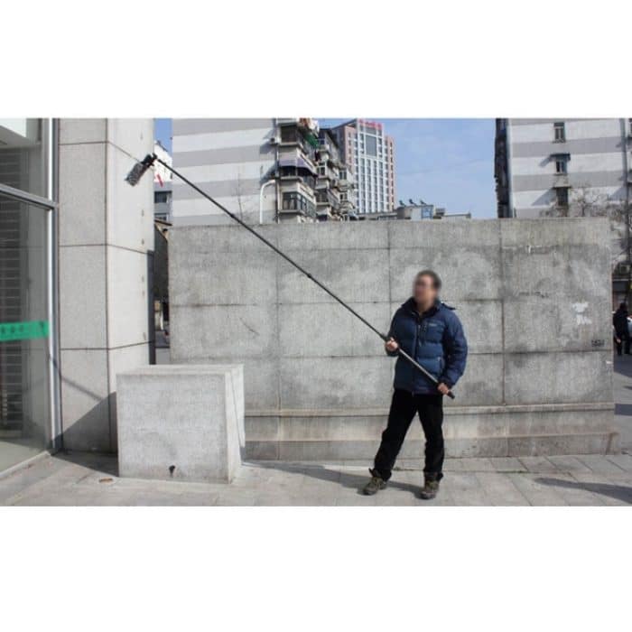 Hand-Galgenstangenhalter aus Aluminiumlegierung für Spiegelreflexkamera/LED-Lichtmikrofon, maximale Länge: 173 cm – Bild 11