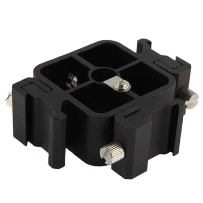 XF0003 Dreifachköpfe Heißer Schuhhalterung Adapter Flash Halter Halterung Lichtständer Halter – Bild 4