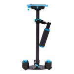 PULUZ 38,5–61 cm Kohlefaser-Handstabilisator für DSLR- und DV-Digitalvideos und Kameras, Tragfähigkeitsbereich 0,5–3 kg, S60T Black, S60T Blue, S60T Red, S60T Green, S60T Orange – Bild 3