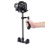 PULUZ 38,5–61 cm Kohlefaser-Handstabilisator für DSLR- und DV-Digitalvideos und Kameras, Tragfähigkeitsbereich 0,5–3 kg, S60T Black, S60T Blue, S60T Red, S60T Green, S60T Orange – Bild 10