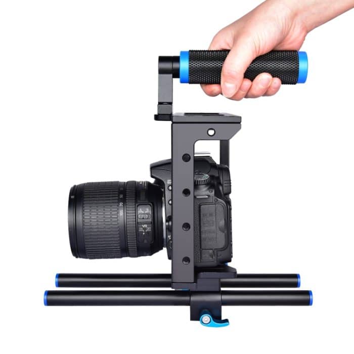 YELANGU YLG0107E DSLR-Kamera-Schutzkäfig-Stabilisator/Top-Griff-Set – Bild 10