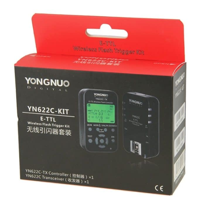 YONGNUO YN622C-KIT Drahtloser E-TTL-Blitzauslöser + Transceiver-Kit für Canon-Kameras – Bild 12
