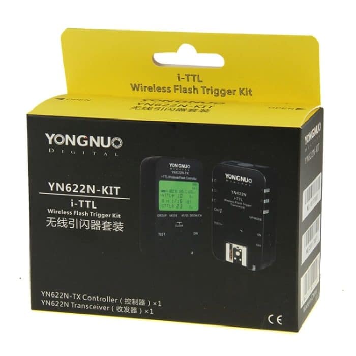 YONGNUO YN622N-KIT i-TTL Drahtloser Blitzauslöser + Transceiver-Kit für Nikon-Kamera – Bild 13