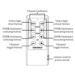 YONGNUO YN900 900 Stück LED-Beleuchtung Dimming Studio 3200K-5500K Videolicht – Bild 15