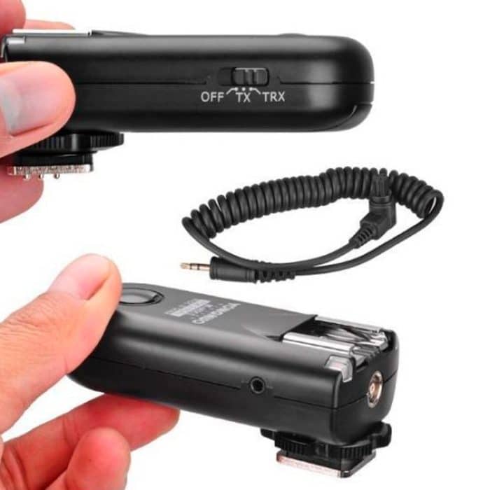 2 STÜCKE YONGNUO RF603C II FSK 2,4-GHz-Funkblitzauslöser mit C1-Verschluss-Verbindungskabel – Bild 7