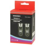 2 STÜCKE YONGNUO RF603C II FSK 2,4-GHz-Funkblitzauslöser mit C1-Verschluss-Verbindungskabel – Bild 9