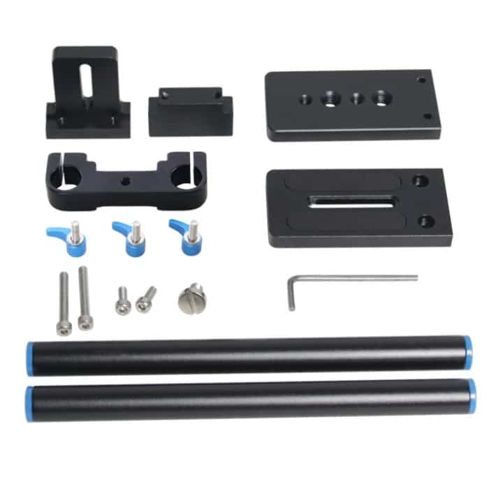 YEANGU YLG1005H 15mm einfache Stents Schienenstange für Spiegelreflexkameras – Bild 7