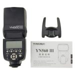 YN-560 III Ultra-Langstrecken-Wireless-Flash-Speedlite mit Metall-Blitzschuh für Canon / Nikon / Pentax / Olympus-DSLR-Kamera (Schwarz) – Bild 10