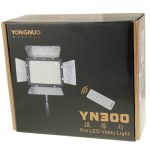 YONGNUO 300 LEDs Pro LED Studio Videolicht für Canon / Nikon / Sony Camcorder DSLR (YN300) (Schwarz) – Bild 8