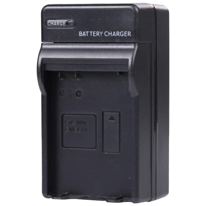 Autokamera-Ladegerät für Nikon ENEL14 (Schwarz) – Bild 2
