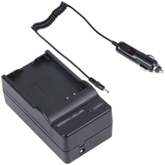 Autokamera-Ladegerät für OLYMPUS BLN1 (schwarz) – Bild 6