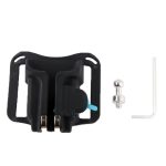Kamera Holster Taille Gürtelschnalle Knopf Schnelles Laden für alle Kamera (Schwarz) – Bild 5