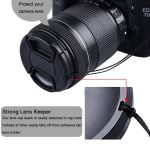 77mm Center Pinch Kamera Objektivdeckel (schwarz) – Bild 5