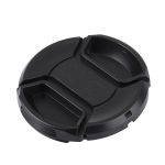 55 mm Center Pinch Kameraobjektivkappe (schwarz) – Bild 3