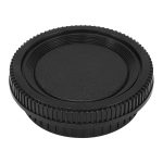 Kameragehäuseabdeckung und hintere Objektivkappe für Minolta MD (Schwarz) – Bild 2