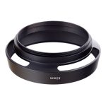 52mm Metall belüftete Gegenlichtblende für Leica (Schwarz) – Bild 2