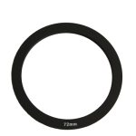 72mm quadratischer Filter-Trittring (schwarz)