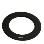 58mm quadratischer Filter-Trittring (schwarz)