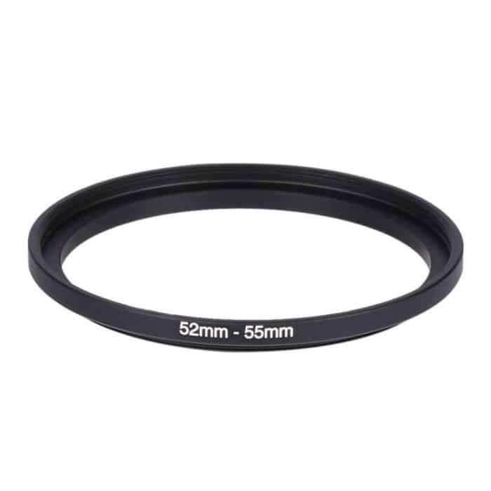 52mm-55mm Objektiv-Trittring (schwarz) – Bild 1