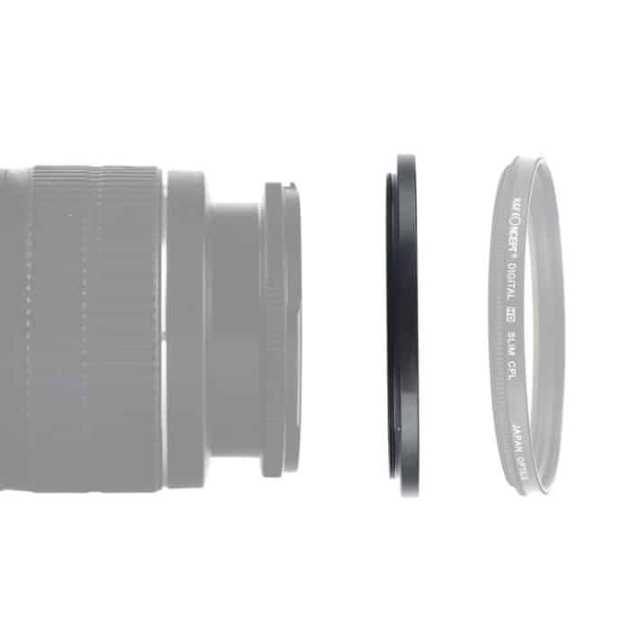 52mm-55mm Objektiv-Trittring (schwarz) – Bild 4