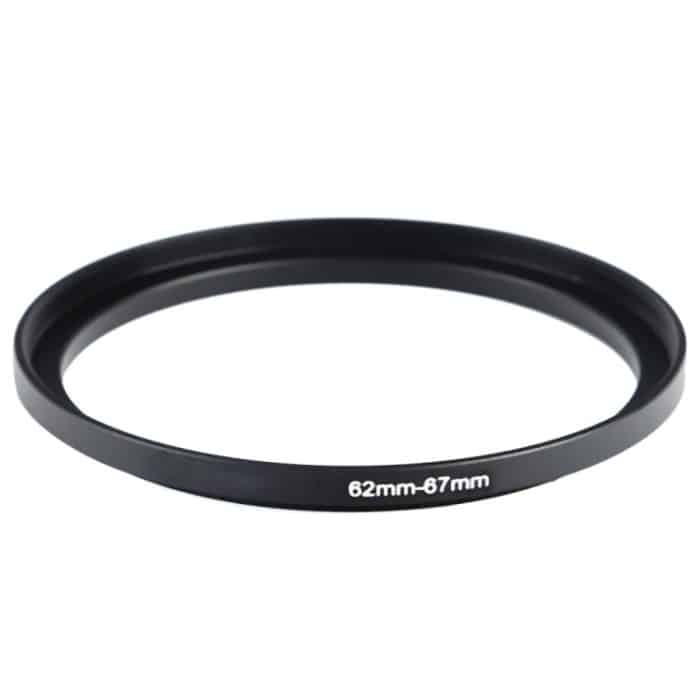 62mm-67mm Objektiv-Trittring (schwarz) – Bild 1
