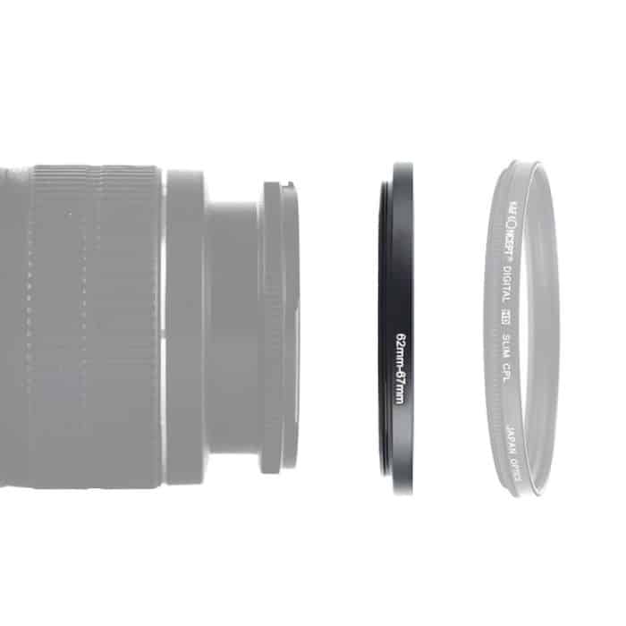62mm-67mm Objektiv-Trittring (schwarz) – Bild 4