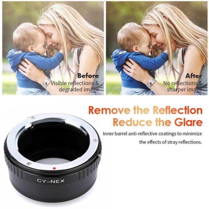 Trittring für CY-NEX-Objektivmontage (schwarz) – Bild 5