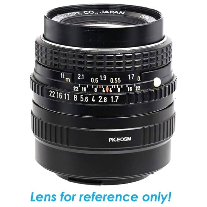 Trittring für PK-EOS M Objektivmontage (schwarz) – Bild 4