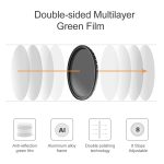 52 mm ND Fader Neutrale Dichte Einstellbarer variabler Filter ND 2 bis ND 400 Filter (schwarz) – Bild 5