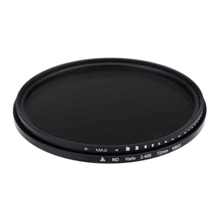 72mm ND-Fader-Neutraldichte einstellbar variabler Filter ND 2 bis ND 400-Filter (schwarz) – Bild 1