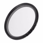 77 mm ND Fader Neutrale Dichte Einstellbarer variabler Filter ND 2 bis ND 400 Filter (schwarz)