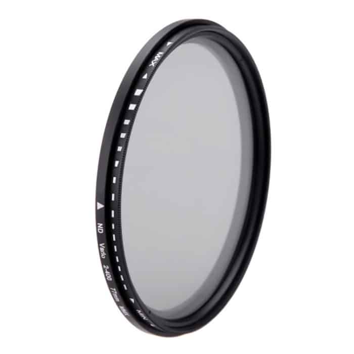 77 mm ND Fader Neutrale Dichte Einstellbarer variabler Filter ND 2 bis ND 400 Filter (schwarz) – Bild 3